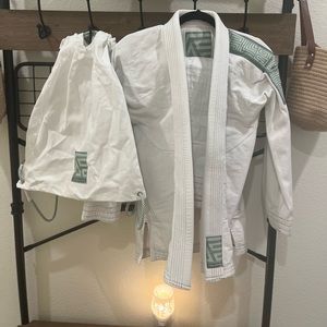 A0 JiuJitsu GI Albino&Preto